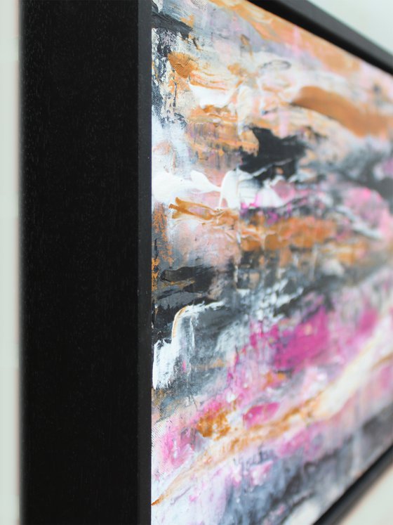 Pink Tidal Flow (Framed)