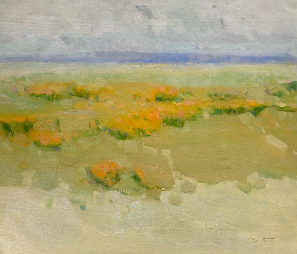 Flowers Valley By Vahe Yeremyan, 45 X 38, Artwork For Sale On Artfinder