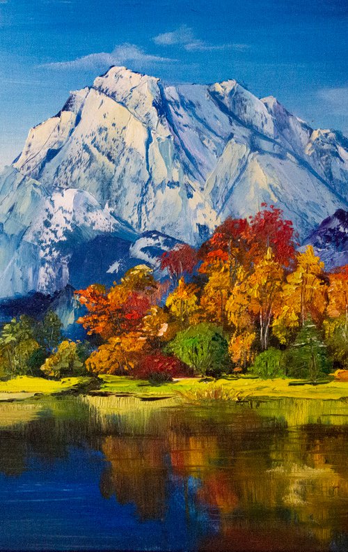 MOUNTAINS IN THE AUTUMN by Tetiana Tiplova