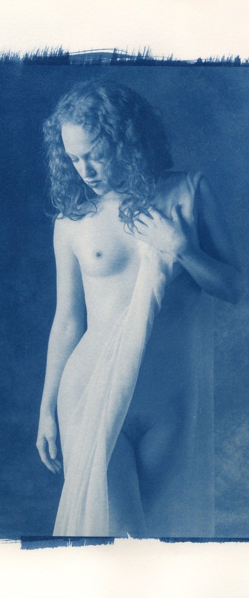 Blue Nude #5 by Robert Tolchin