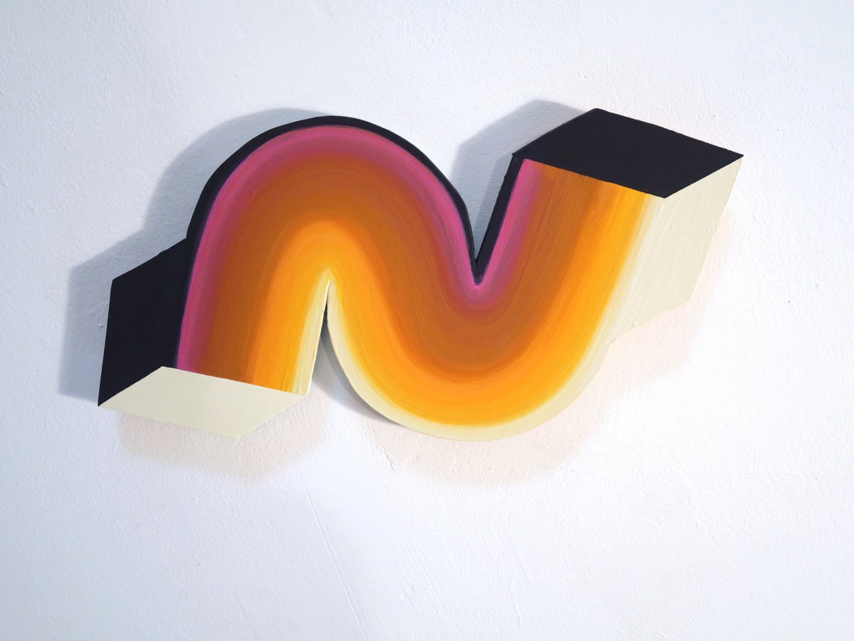 Geometric Landscape Sculpture By Jessica Moritz, 16 X 11, Sky Escape, Geometric Utopia, Golden Hour 2, Original Artwork