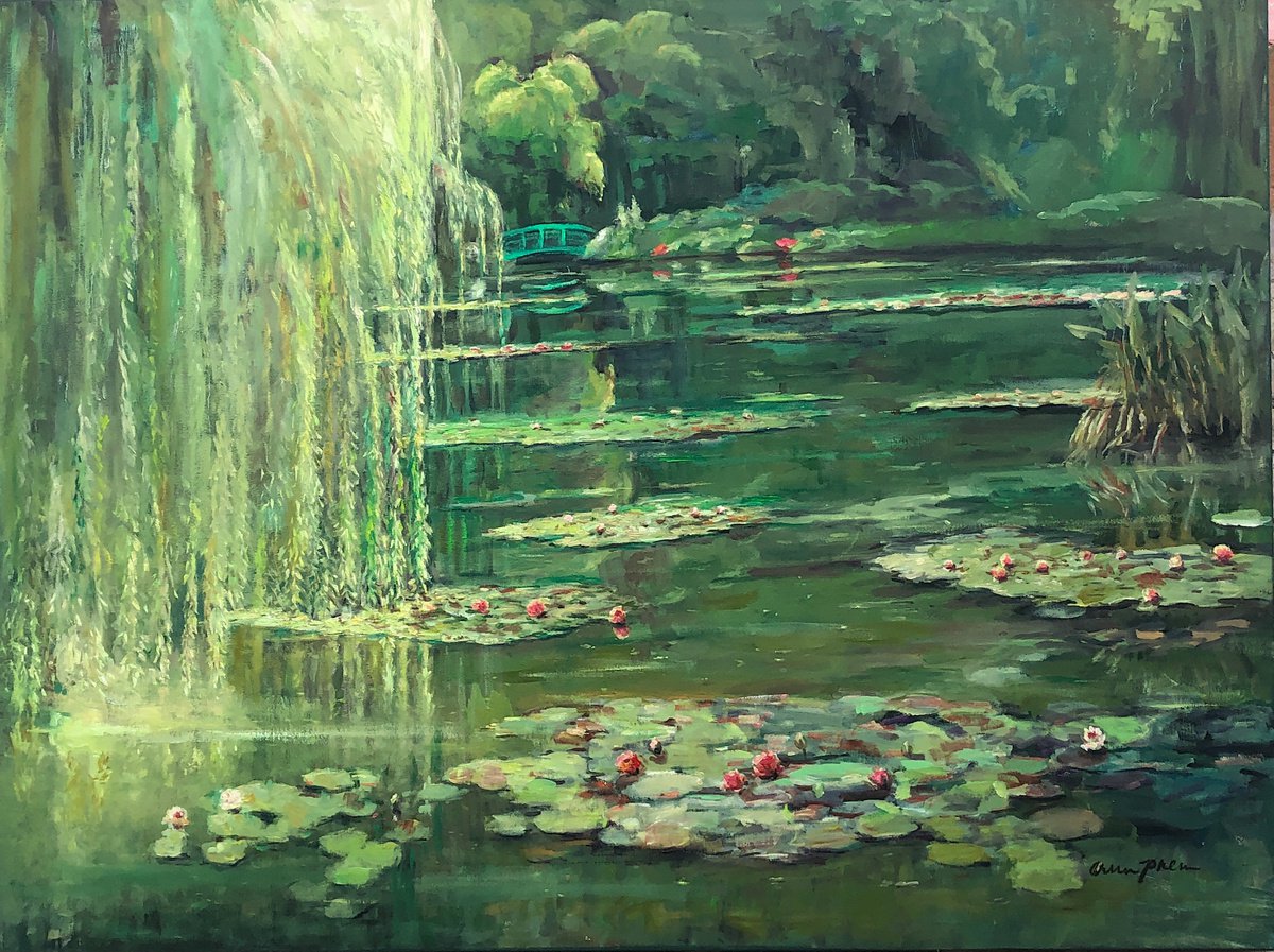Lily Pond at Giverny by Arun Prem