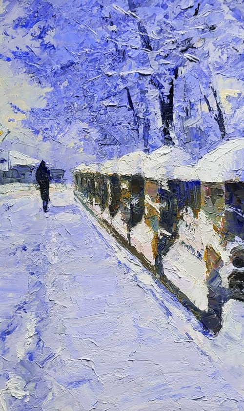 Near the City Park by Boris Serdyuk