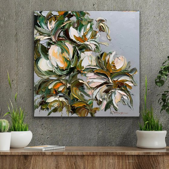 White magnolia No 15