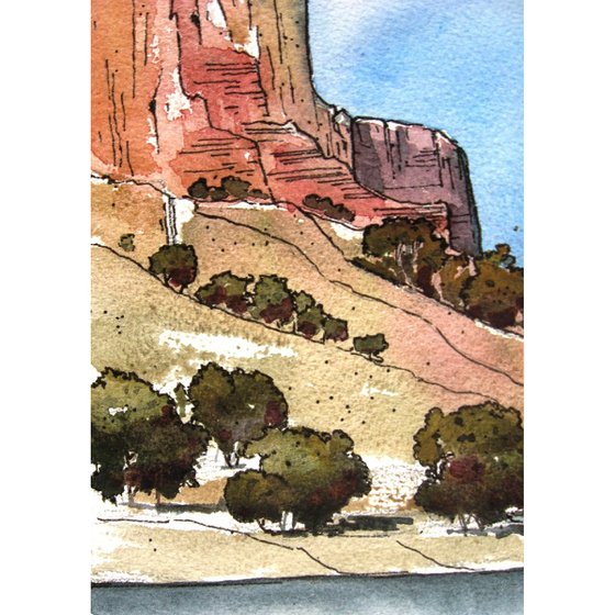 Little Colorado River - Original Watercolor Painting