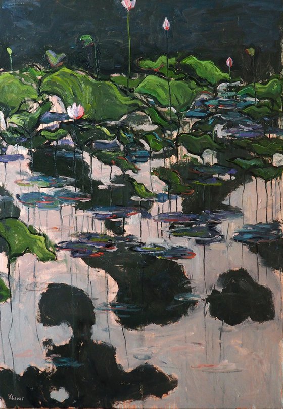 Lotus leaves