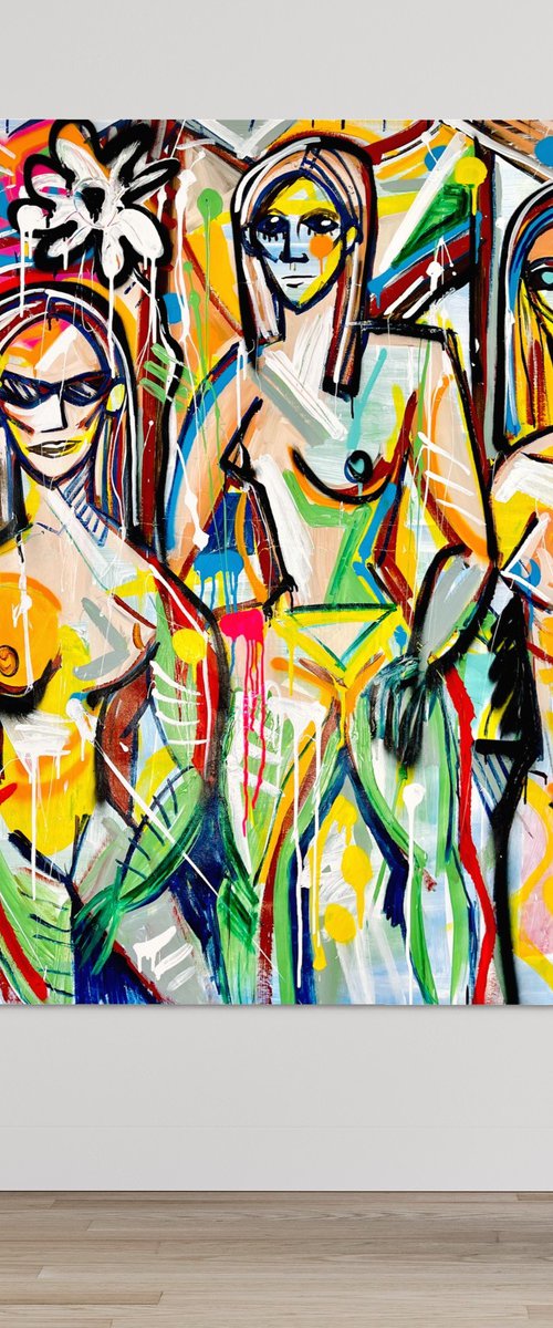 3 Amigas by Mercedes Lagunas