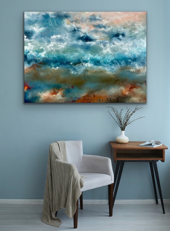 Ambient Emotions - Abstract - 80cm x 100cm