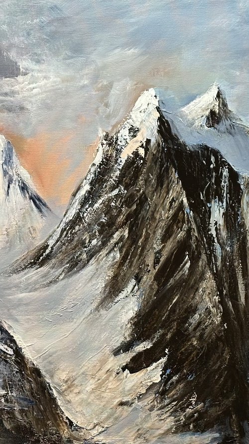 Close to summit by Hilde Solveig Amdal Arnesen