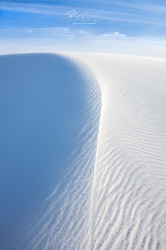 White Wave, White Sands - FRAMED - Limited Edition