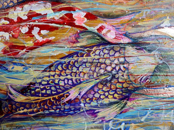 Koi Fish and the Swift Current of the Golden River