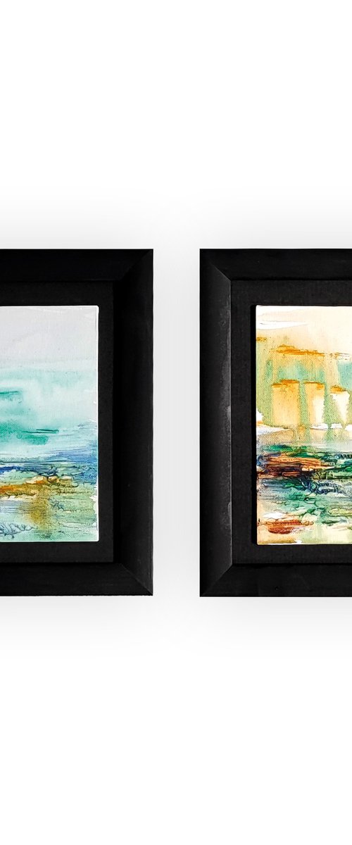 LANDSCAPE, DIPTYCH by VICTO