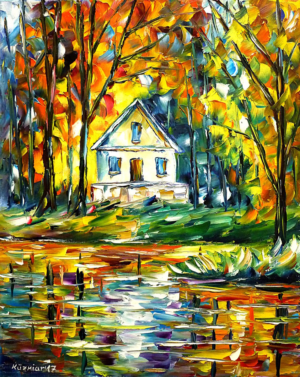 House By The Lake by Mirek Kuzniar