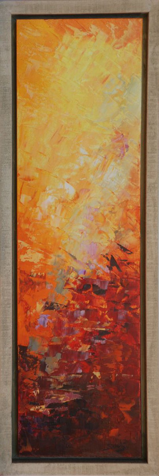 Red Landscape (ref#:840-H) 13x45cm