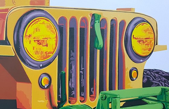 Automobiles – Classic meets Pop - Willeys Jeep