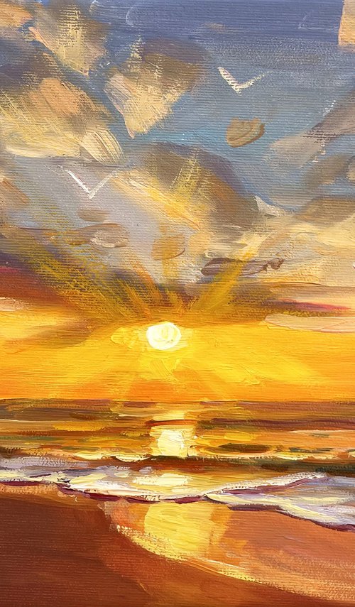 " Sea" by Evgeny Chernyakovsky