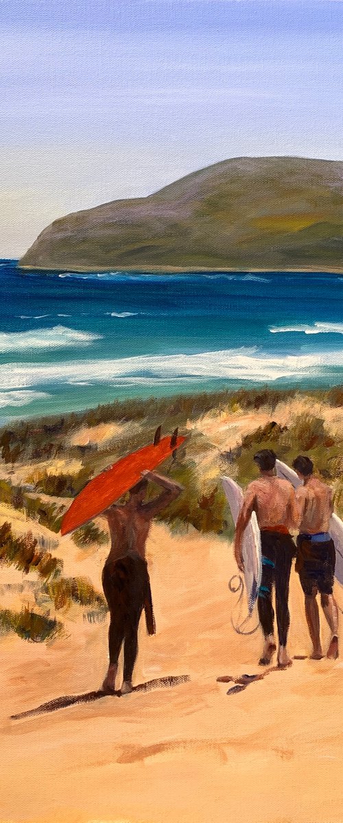 Surf time by Shelly Du