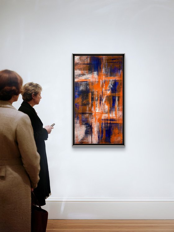 Echoes of Fire 50x90х2 cm
