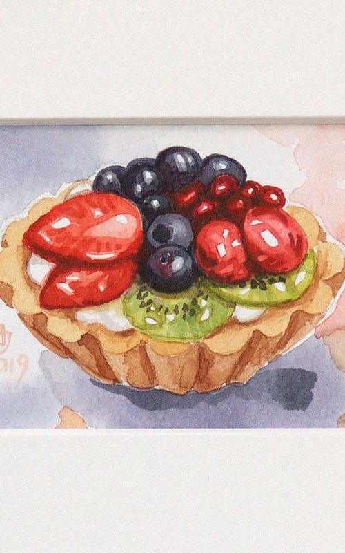 Fruit tartlet cake * free shipping * by Jolanta Czarnecka