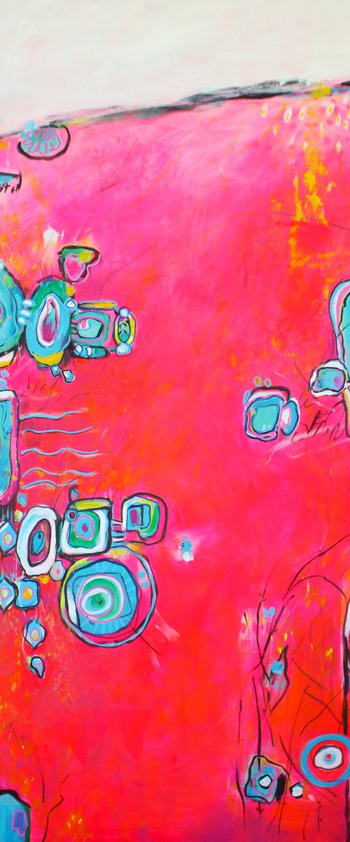 Unapologetically Pink 5 by Laura Spring