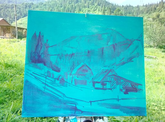 Summer in the mountains