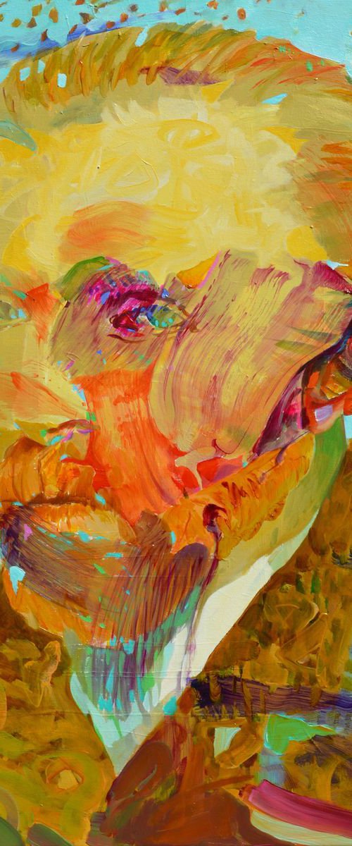 Xanthopsia - Hommage to Van Gogh by Melinda Matyas
