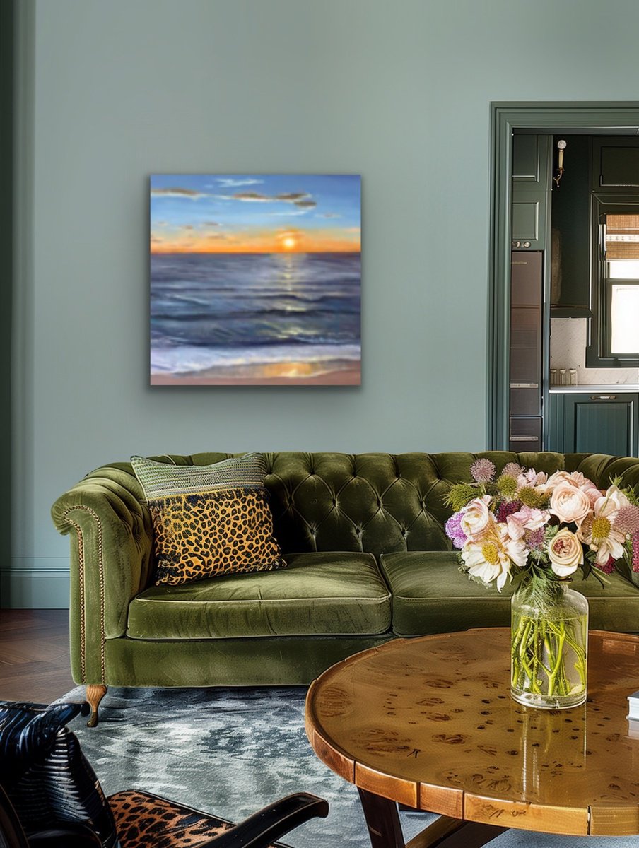 Until Tomorrow By Heather Matthews, 28 X 28, Artwork For Sale On Artfinder