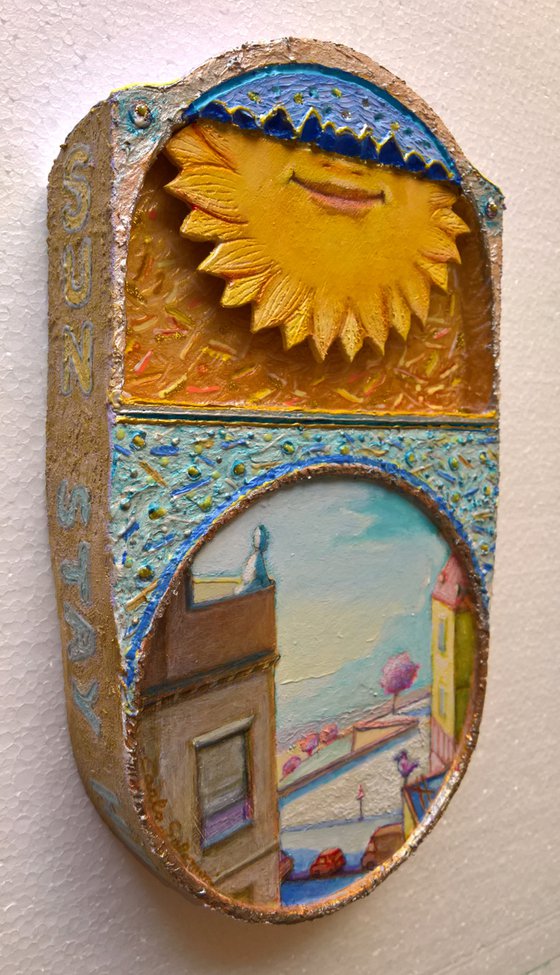 #STAYHOME 7, SUN - ( 30 x 17 cm )