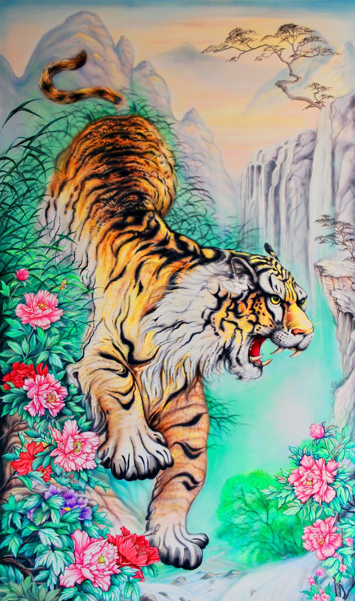 Fabulous Tiger by Dmitry King