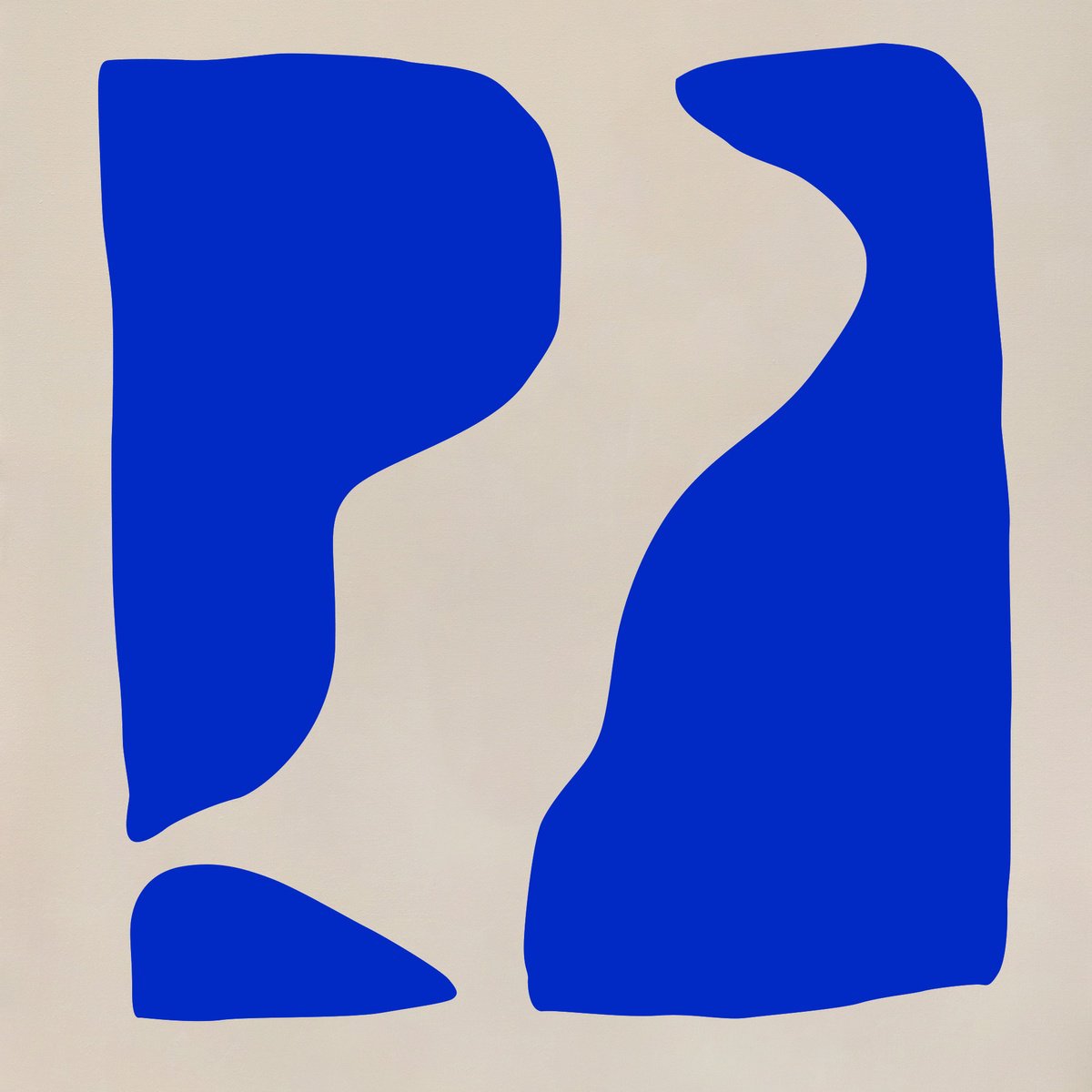 Abstract Acrylic Painting By Anna Pepe, 47 X 47, Forms 30, Original Artwork