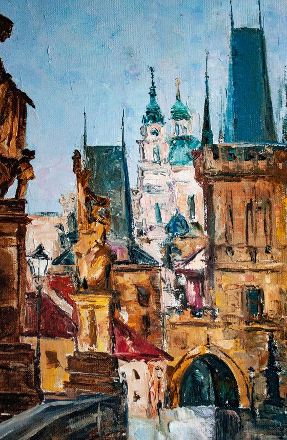 "Old town", Prague city landscape