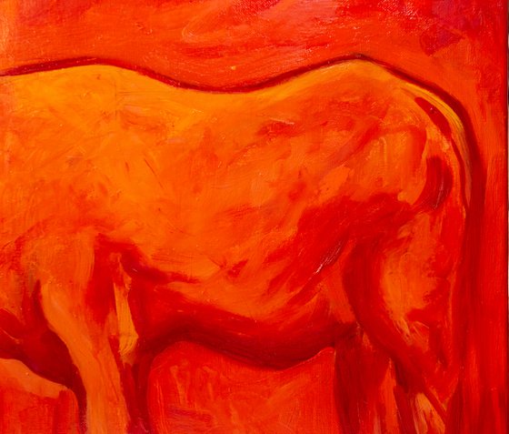 Vache rouge