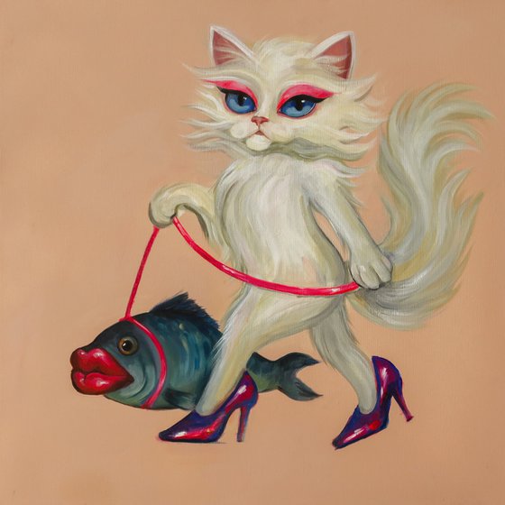 The Lady with the Fish