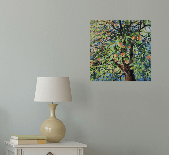 An apple tree (14x14x0.7'')