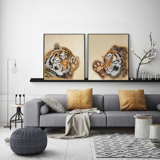 Dreamy tiger I