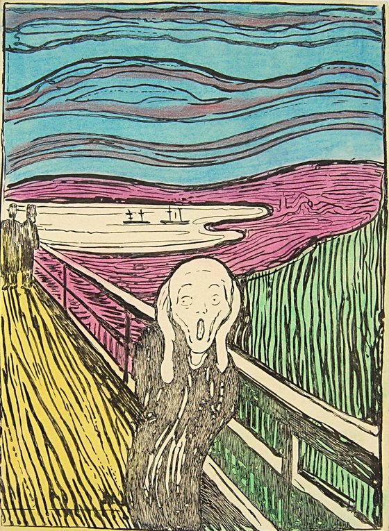 The Scream - homage to Munch
