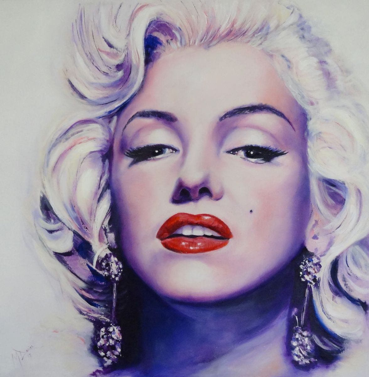 Marilyn. 2 by Mel Davies Original Art