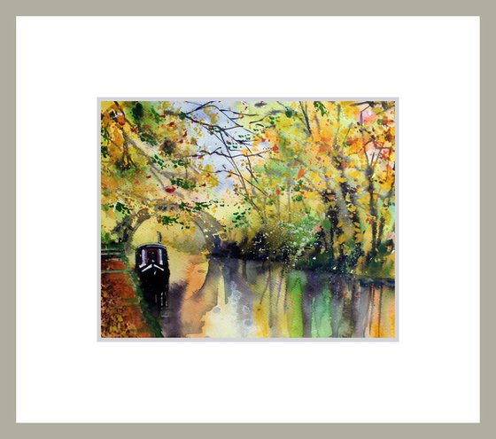Autumn on the Canal