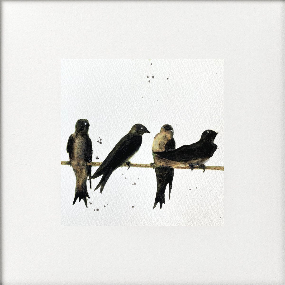 Group of Swallows by Teresa Tanner