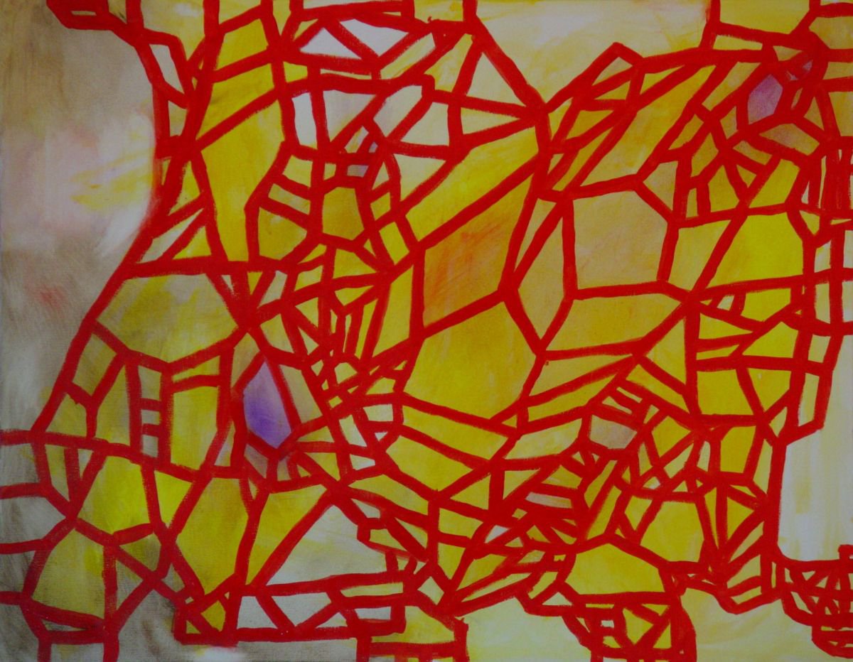China Dog By Leon Sarantos, 28 X 22, Artwork For Sale On Artfinder