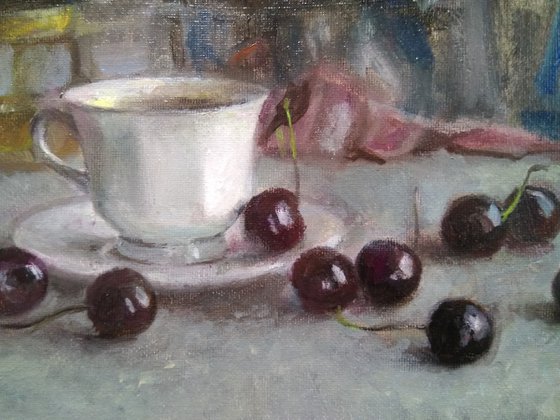 Tea With Cherry