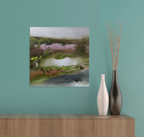 The pink shore of silence