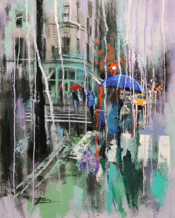 A Rainy Day in West Village