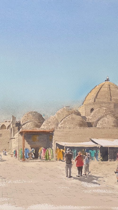 Toqi Zargaron in Bukhara by Eleanor Mill