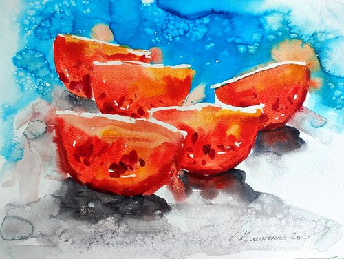 Tomatoes by Elena Klimenko