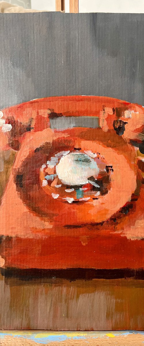 Orange ringer by Mark Armstrong