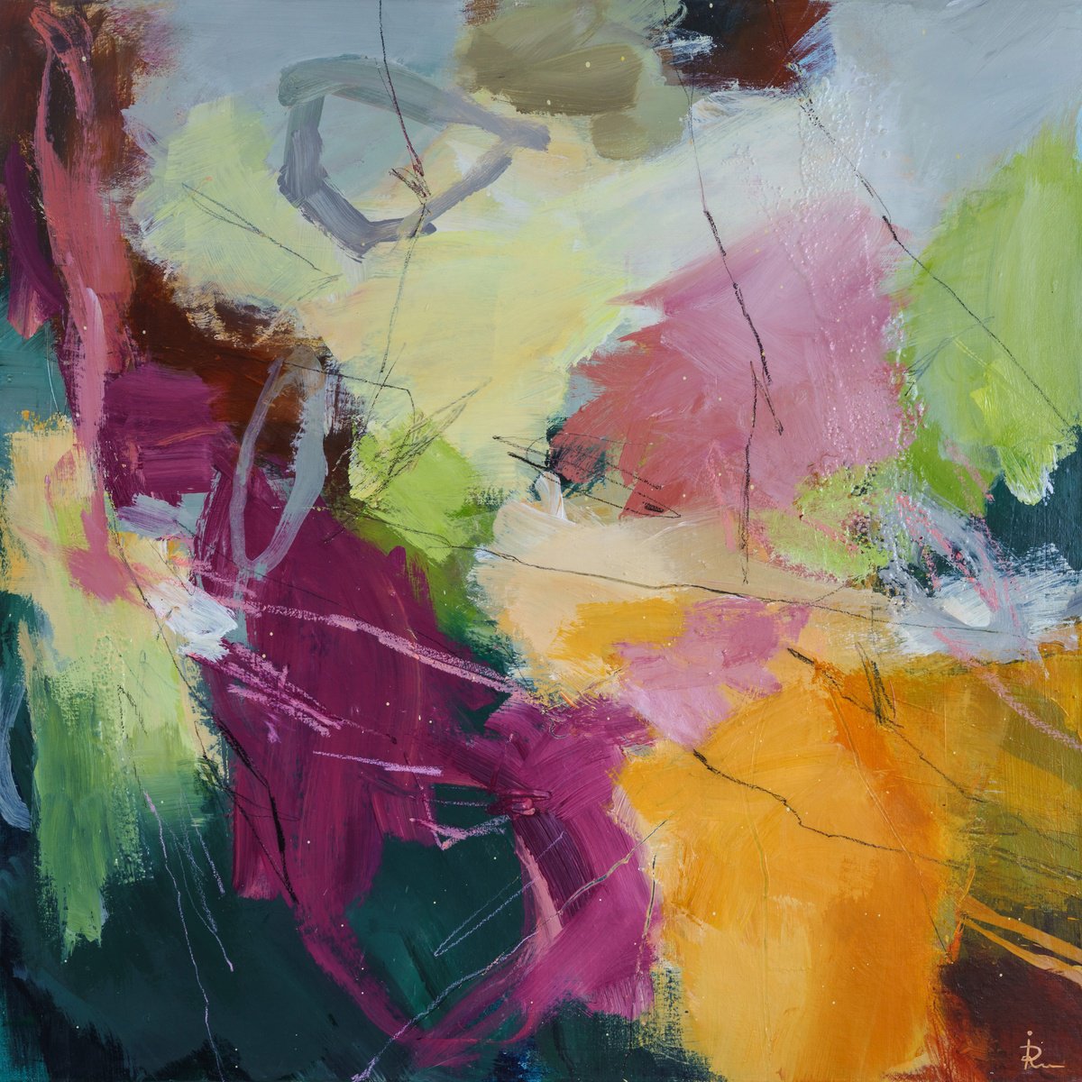  Wind Whisper By Ira Ivanova, 39 X 39, Artwork For Sale On Artfinder