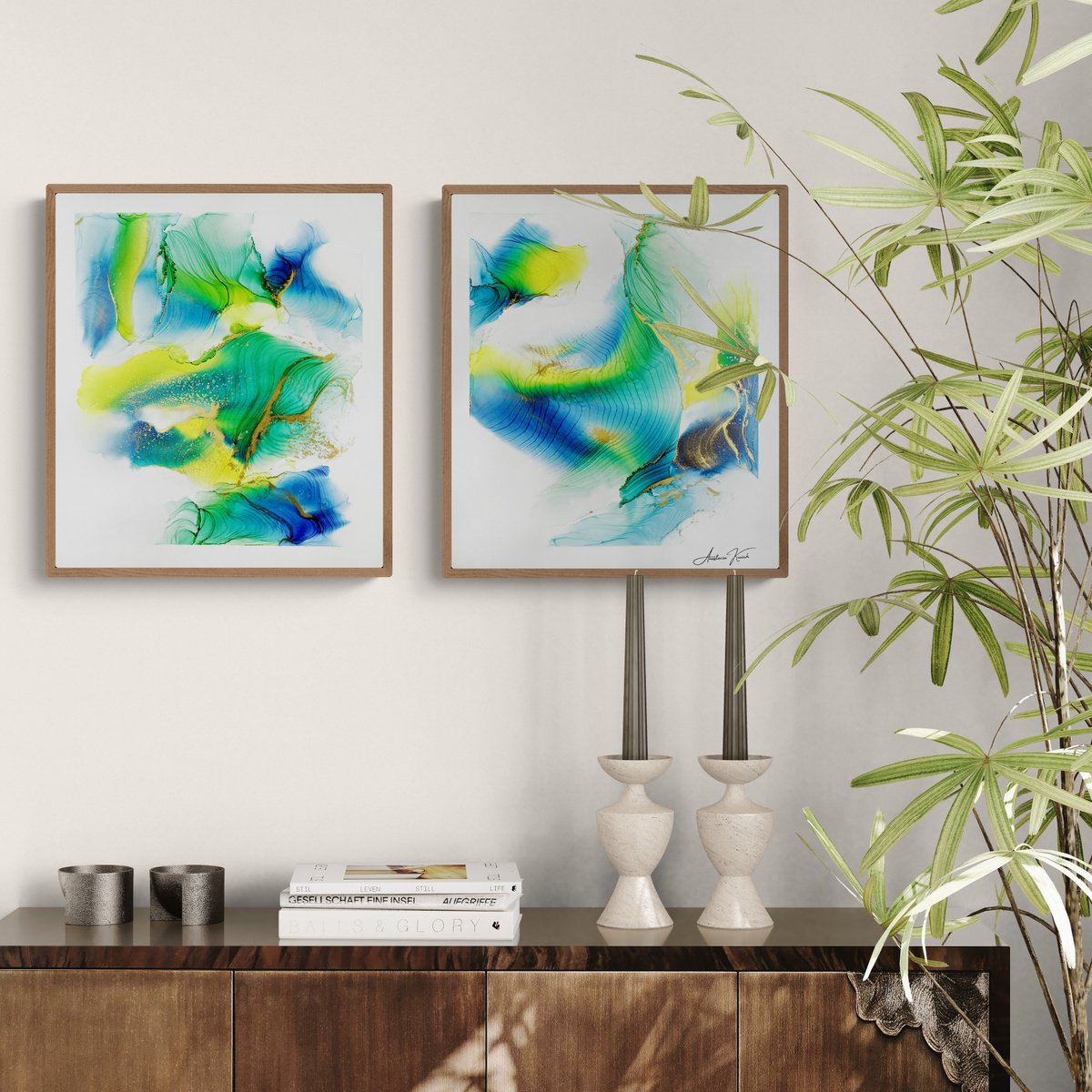 Infantia 3 (Diptych) By Anastacia Kevich, 28 X 16, Artwork For Sale On Artfinder