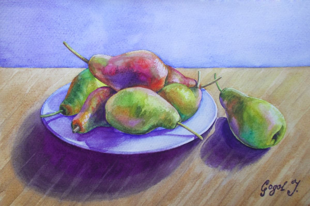 Pears by Julia Gogol