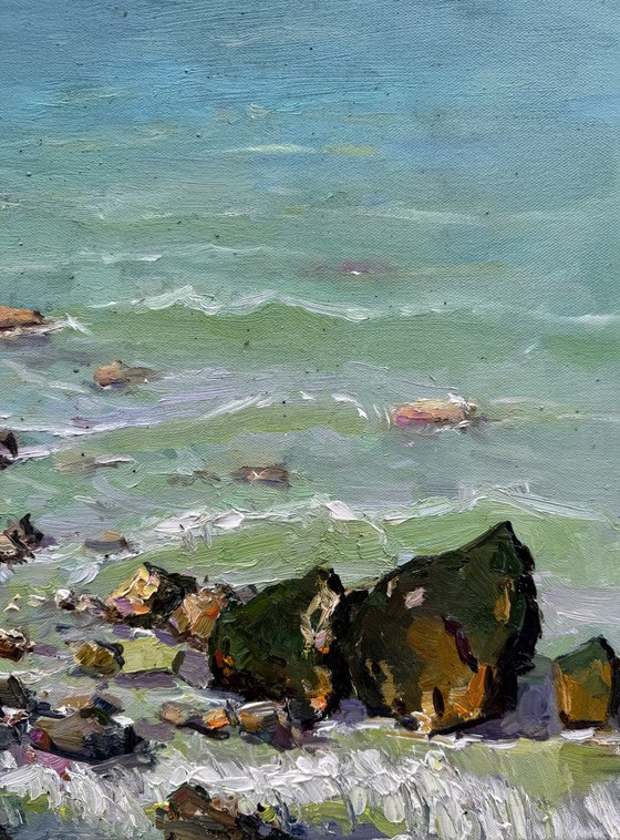 Stones in the water